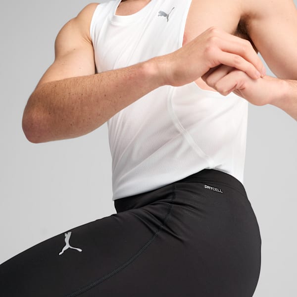 RUN FOUNDATION Men's 8" Short Running Tights, PUMA Black, extralarge-IND